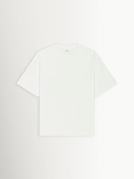 White - Regular David Boxy Fit T-shirt