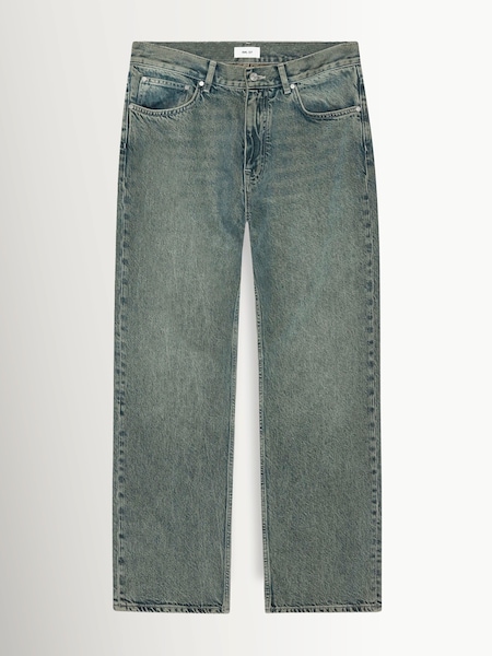 Blue - Regular Otis 10074 Relaxed Straight Fit Jeans