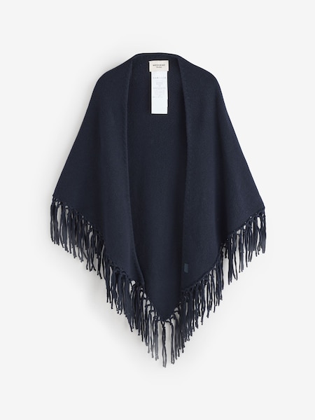 Blue - Tornado Knitted-jersey Scarf