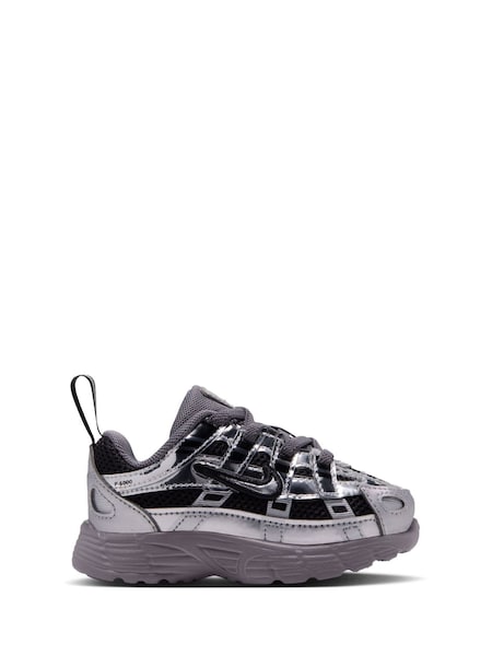 Grey Silver - Infant P-6000 Trainers