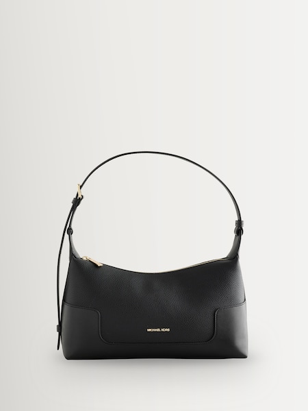 Black - Teddi Slouchy Shoulder Bag