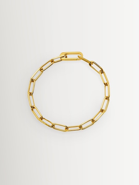 Gold - Classic Paperclip Chain Bracelet
