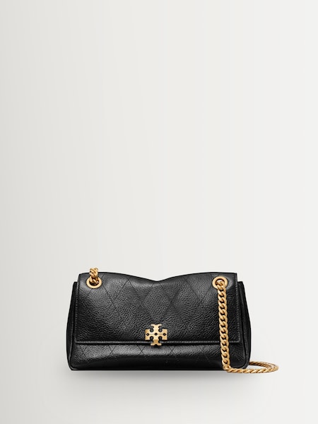 Black - Charlie Quilted Small Shoulder Bag