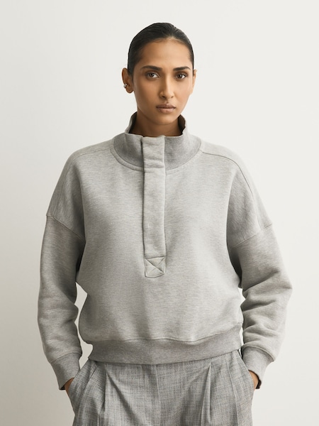Grey - Timeless Pullover Sweat Top