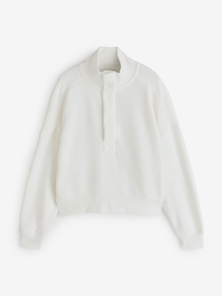 White - Timeless Pullover Sweat Top