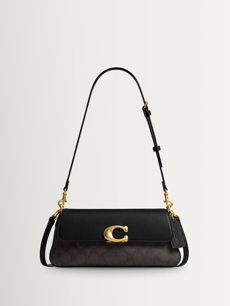 Walnut Black - Jet Shoulder Bag