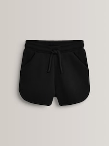 Next Black Jersey Shorts (3-16yrs)