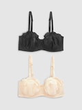 Black/Praline Nude