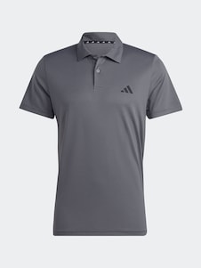 adidas Grey Train Essentials Training Polo Shirt