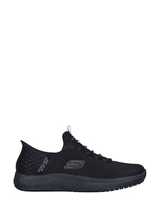 Skechers נעלי ספורט לגברים ללא רכיסה, דגם Resistant Slip In Summits