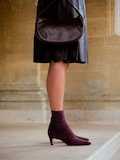 Burgundy Suede
