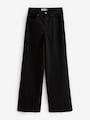 Wide Black Wide Leg Jeans