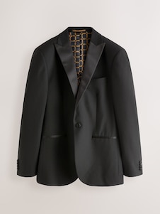 Next שחור - גזרה צרה - ז'קט חליפת טוקסידו