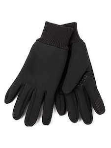Totes Black Ladies Smartouch Thermal Lined Stretch Gloves