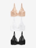 Black/White/Praline Nude