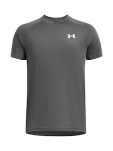 Under Armour Charcoal Grey Cotton Tech 20 Short Sleeve T-Shirt