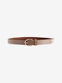 Taupe Brown Regular Leather Belt