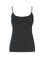 Black Thin Strap Vest