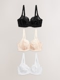 Black/White/Praline Nude