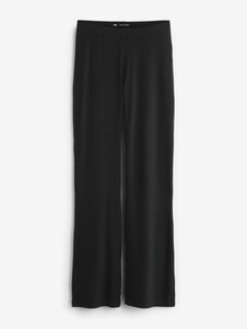 Friends Like These Black Faux Leather Look Leggings