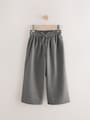 Wide Charcoal Grey Wide Leg Trousers (3-16yrs)