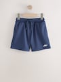 Navy Blue Mesh Sport Shorts (3-16yrs)