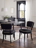 Soft Velvet Black Black Leg