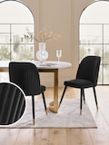 Soft Velvet Black Black Leg