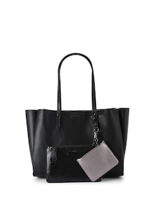 Carvela Black Freya Triple Compartment Tote Bag With Removable Pouches