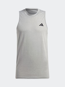 adidas Light Grey Train Essentials Feelready Training Vest