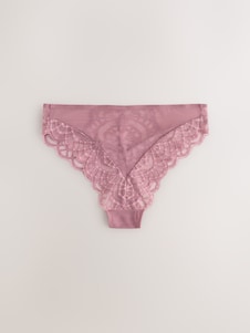 Next סגול אפור - Chloe תחתוני תחרה