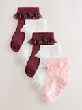 Burgundy/Ecru/Pink