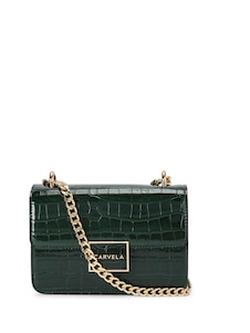 Carvela Green Jessica Shoulder Bag