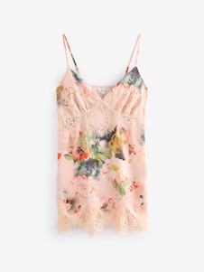 B by Ted Baker שמלת סליפ מתחרה וסאטן