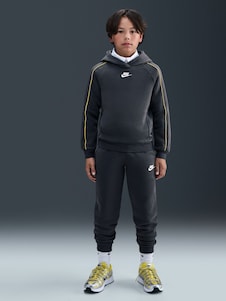 Nike Dark Grey Heather Club Fleece Tracksuit