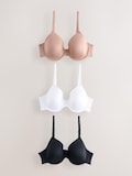 Negro/blanco/praliné nude