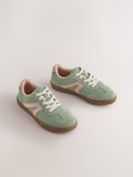 Green/Pink Suede