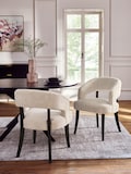Plush Chenille Oyster Black Leg