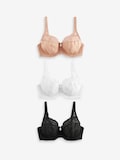 Black/White/Praline Nude