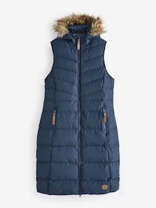 כחול  - Trespass וסט מרופד ליומיום, דגם Audrey