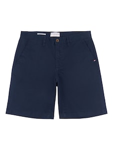 כחול  - .U.S. Polo Assn מכנסי צ'ינו קצרים בגזרה קלאסית לגברים