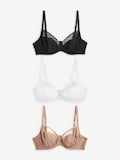 Black/White/Praline Nude
