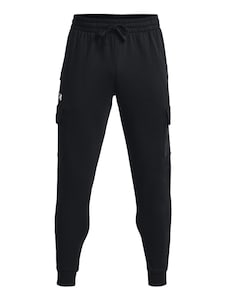Under Armour Black Rival Fleece Cargo Joggers