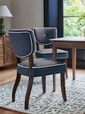 Clabon Indigo Walnut Effect Leg