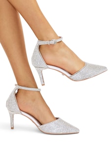 Carvela Silver Shine Courts