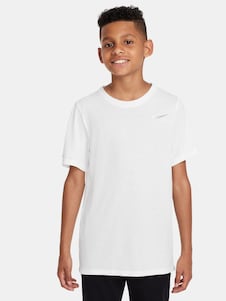 Nike White Dri-FIT Miler Training Top