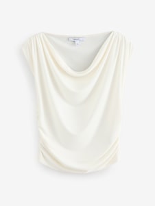 Next בז' - חולצה באפקט נשפך ללא שרוולים