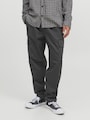 Wide JACK & JONES Grey Wide Tapered Cargo Trousers