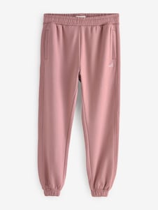 self. Pink Cuffed Joggers