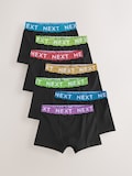 Black With Bright Waistband